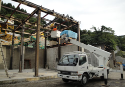 鉄骨建屋